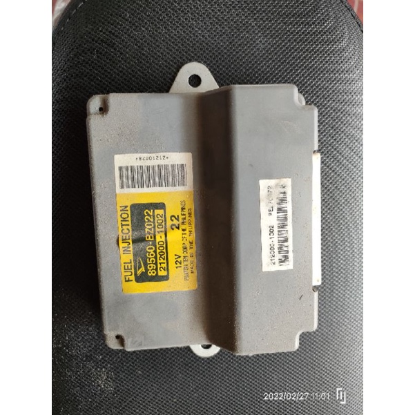 ecu avanza 1300 cc non vvti / xenia 1.3 non vvti orisinil copotan