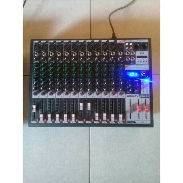 Mixer ashley MDX12 audio mixer 12channel full mono