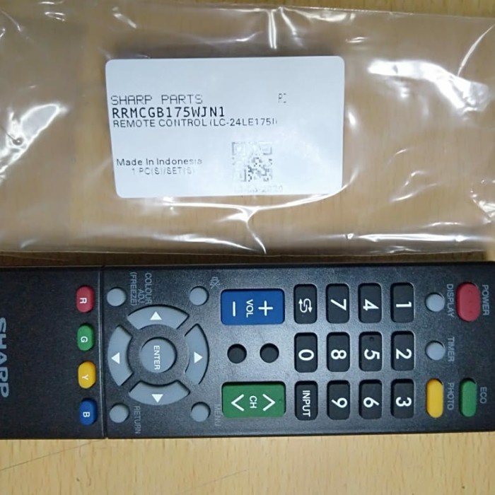 Remote Tv - Remote/Remot Tv Lcd Led Sharp Aquos Original/Asli