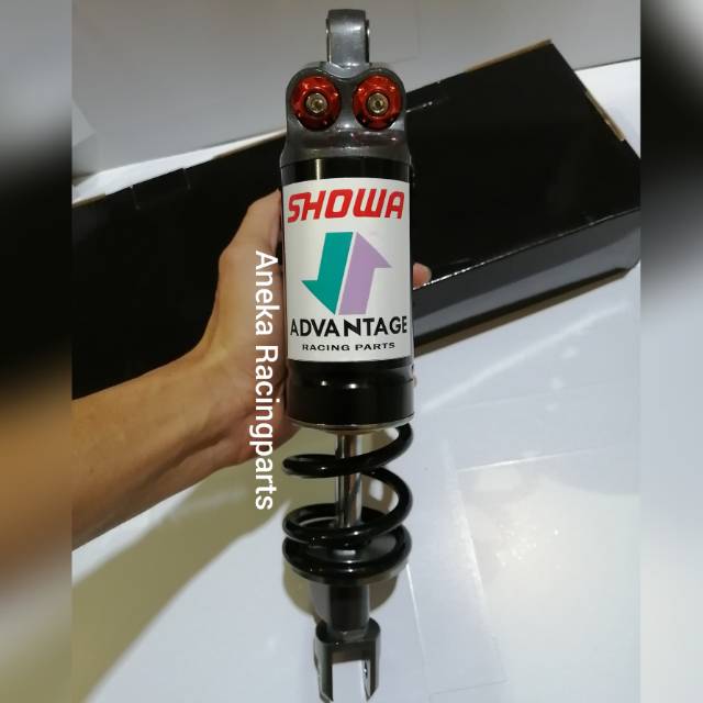 Shock showa advantage black series 330mm vario mio beat / shockbreaker showa matic