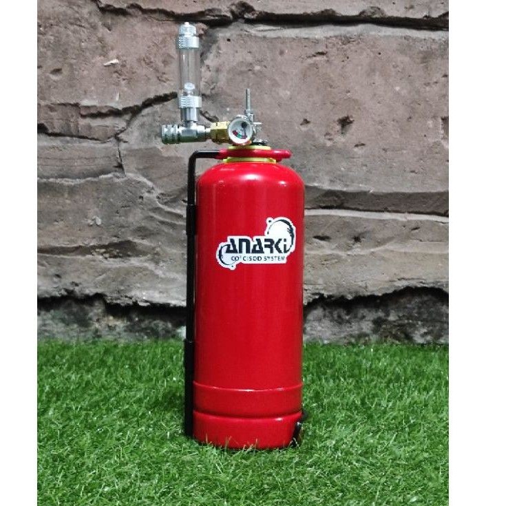 Tabung CO2 Apar cisod ragul aquascape kran stainless full set besi 1kg