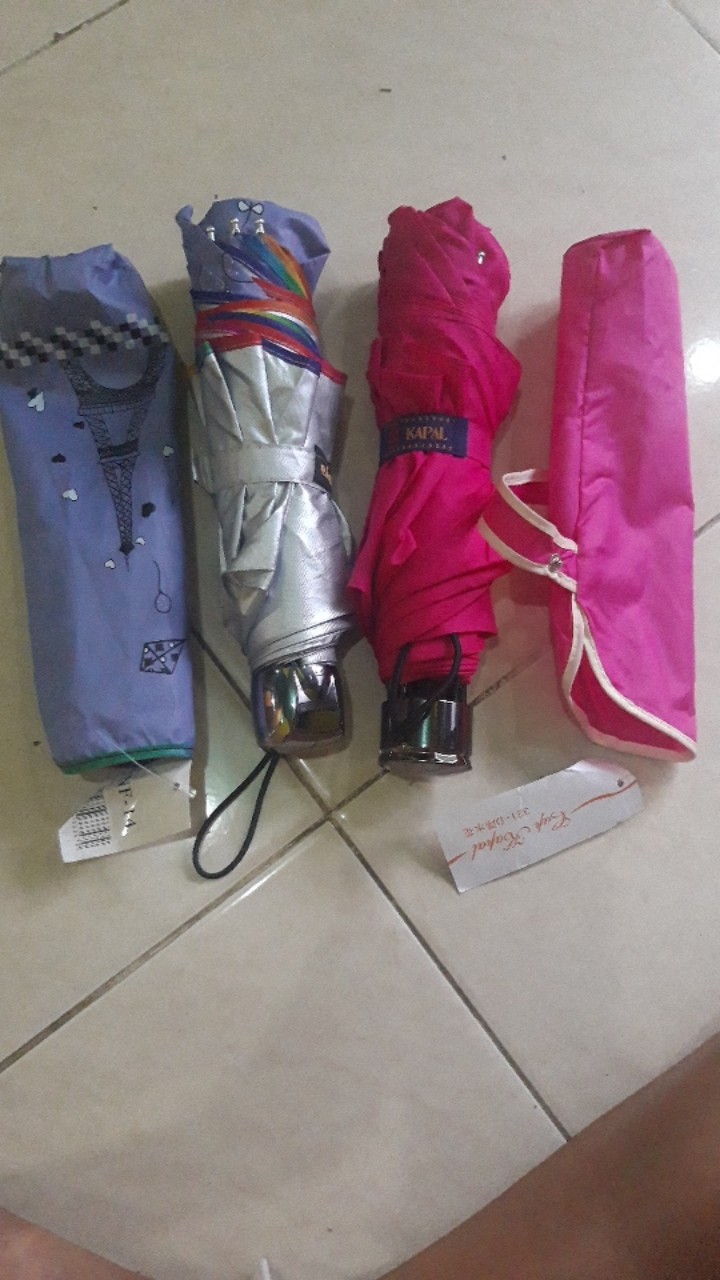 Payung Lipat Ajaib 3d Timbul Motif Bunga Kena Hujan Cap Kapal Jaminan  Asli Original  Tiga Dimensi