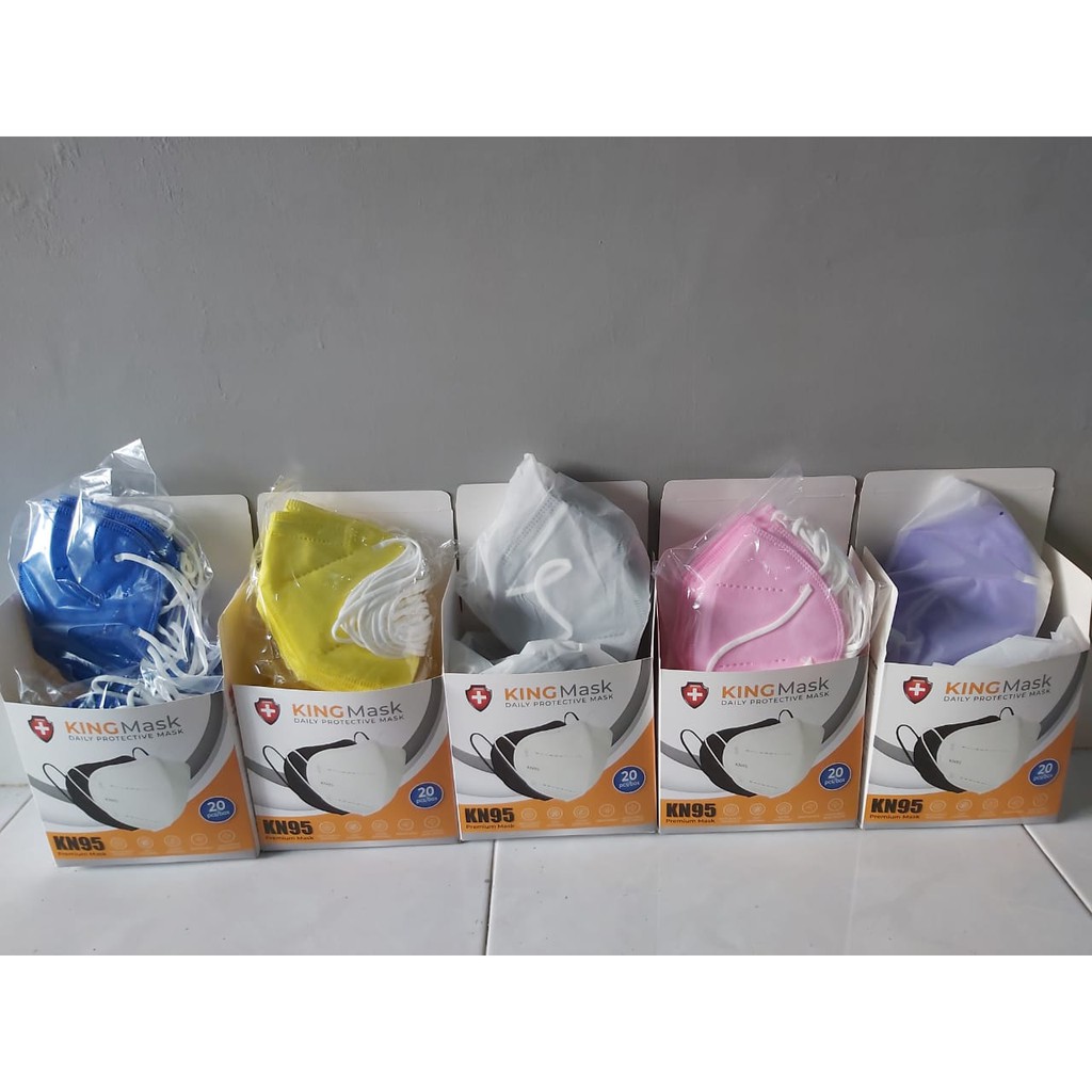 Masker King Mask KN95 (Aneka Warna)