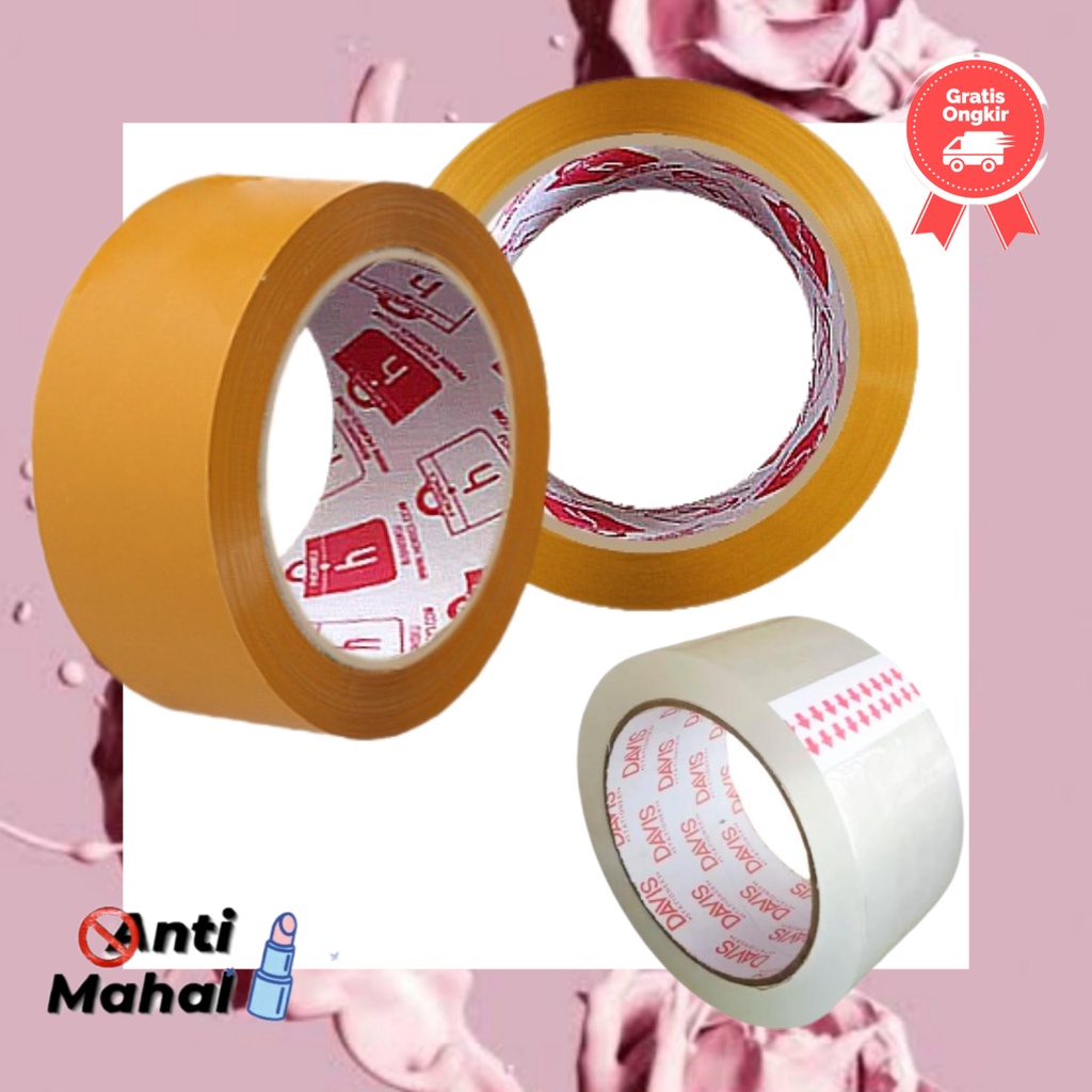 

LAKBAN 45mm x 100 Yard Terbaru !!
