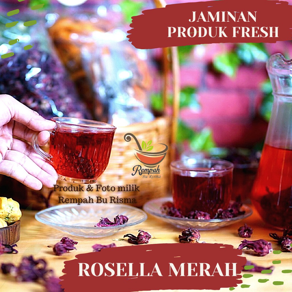 Jual Teh Bunga Rosella Siap Seduh 500 Gram Shopee Indonesia 9014