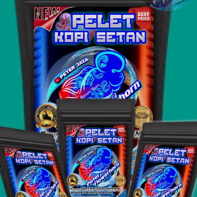 New Pelet Kopi Setan Size Burayak 2-7cm Extra Pedas