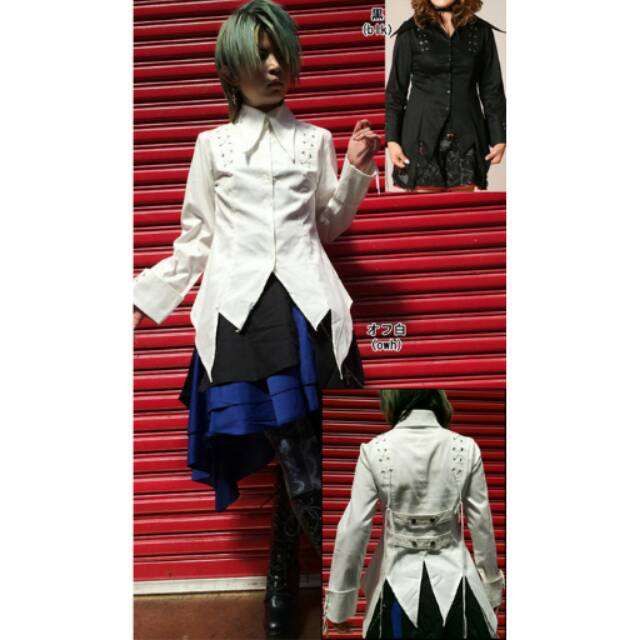 VKEI/VISUAL KEI SHIRT/BLAZER BY BODYLINE JAPAN - BLACK