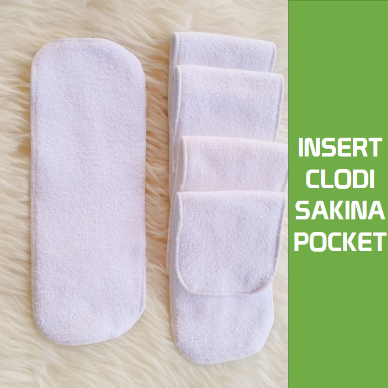 Sakina Insert Cover Pocket/ Popok Kain Cuci Ulang Semi Microfiber Inner Murah