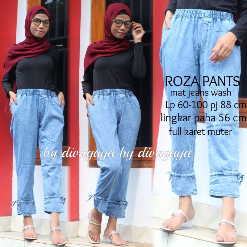 ROZA PANTS JEANS SUPER MODEL TERBARU