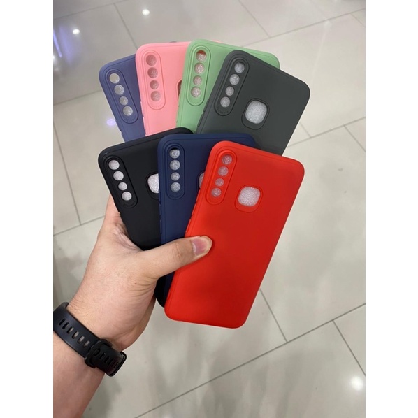 INFINIX HOT 10/HOT 9/HOT 9 PLAY/HOT 8 Silicone Case TPU Warna Softcase Touch / CASE TALI WARNA