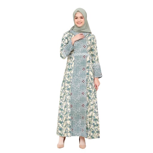 Gamis Zannuba / Motif Kawung Sopal / Batik Asli Cap Tradisional