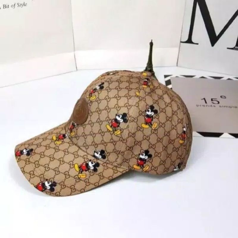 Topi baseball import motif mickey gvcci