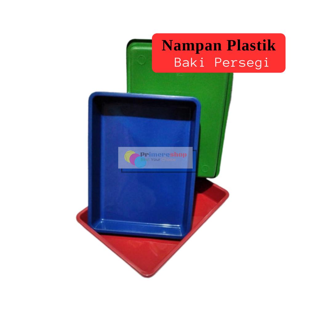 Nampan Plastik Kotak Jumbo / Tepak Plastik Makanan