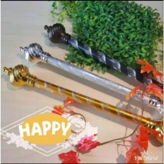 Besi Batang Gorden / Batang Gorden Rolet Ulir / Batang Gorden / Besi Rollet Gold Ulir