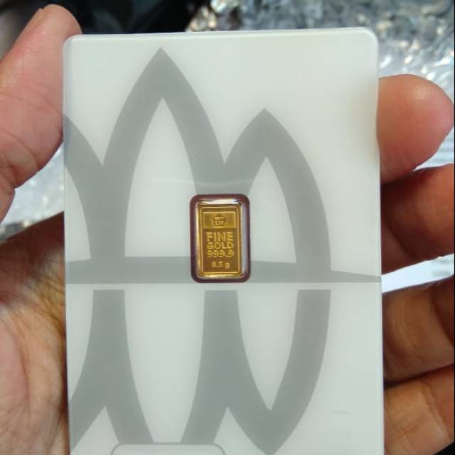 Emas Antam 0,5 gram / Antam Fine Gold 0.5 gr