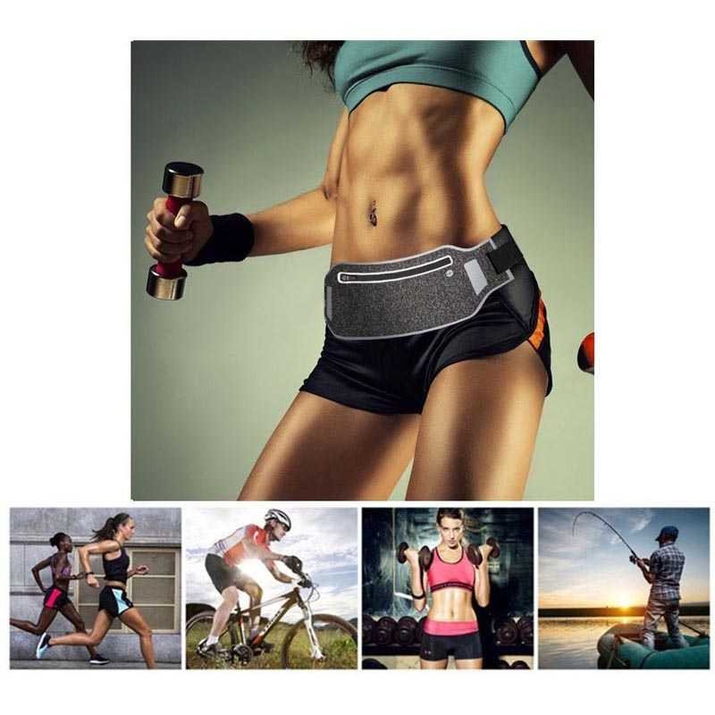 Tas Pinggang HP Olahraga Running Waist Bag Multifungsi Waistbag Olah Raga Lari