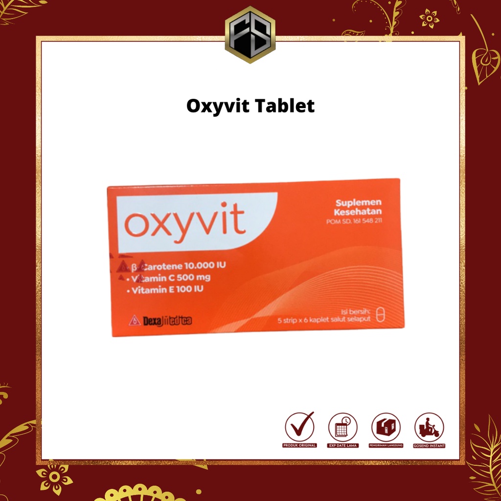 Oxyvit Vitamin C Plus Vitamin E dan Vitamin A