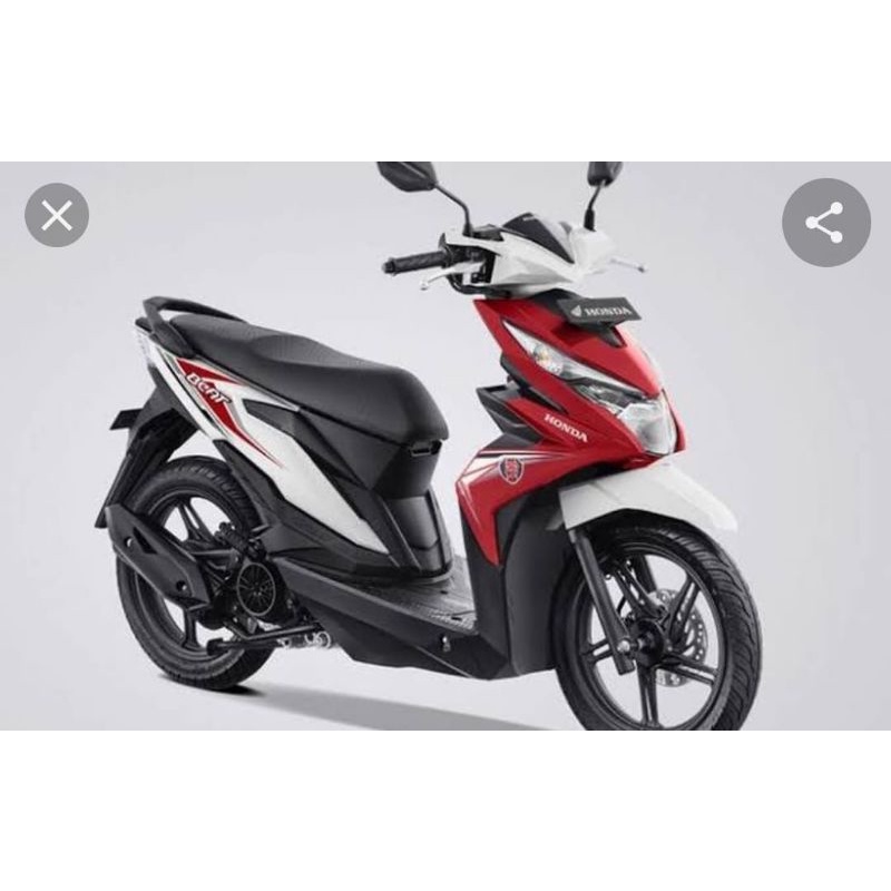 Cover Tutup Knalpot Honda Beat fi 2017 / Tameng Knalpot BEAT FI ESP STREET 2016-2017-2018-2