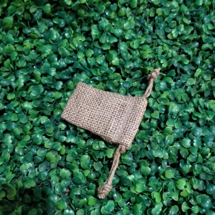 Kantong Serut Goni Kecil - Pouch Tali 5 x 8cm - Souvenir Pernikahan