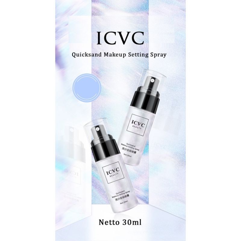 ICVC Makeup Spray Bottle 30ml | High Quality Long-lasting Water Resistant Makeup