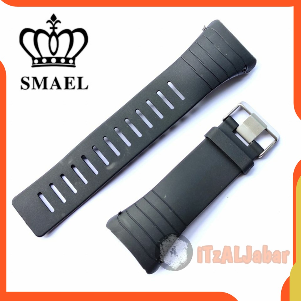 Tali jam tangan SMAEL 1237 rubber strap Original oem