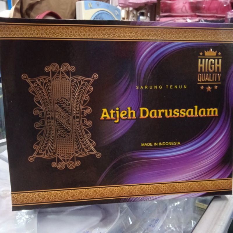 sarung tenun atjeh darussalam