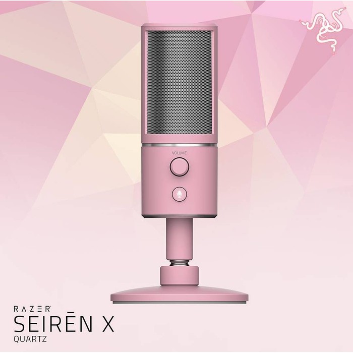 Razer Seiren X Quartz Pink Professional Gaming / Streamers Microphone