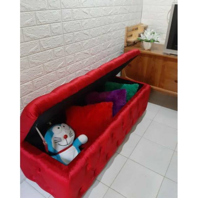 [WST] Kursi sofa panjang bench storage/kursi penyimpanan