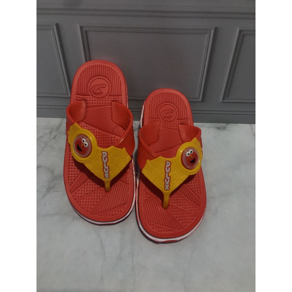 DX-293D-1 Sandal Jepit Karakter Elmo Anak Perempuan Merek Dulux Ukuran 24-29