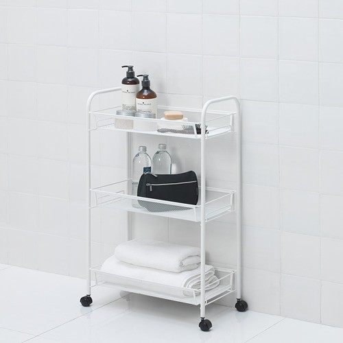 HORNAVAN Trolley, white