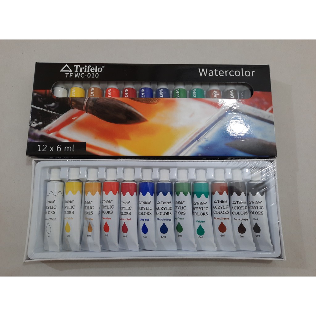 

TRIFELO WATER COLOR CAT AIR 12 WARNA