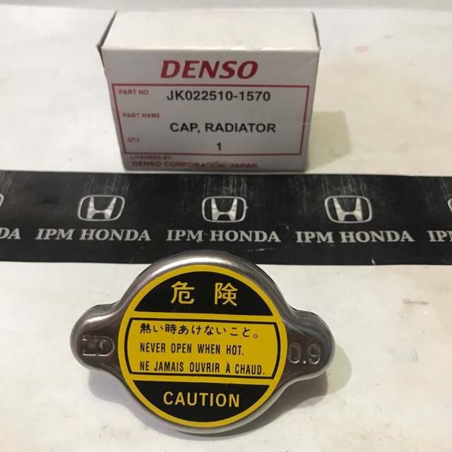 Cap Tutup Radiator Denso 1570 0.9 Honda Maestro Grand Genio Ferio Crv Gen 1 City GD8 IDSI VTEC