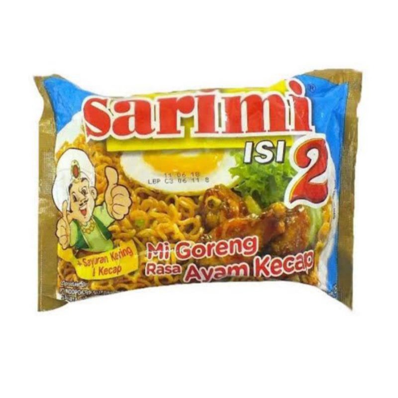 

MIE INSTAN SARIMI ISI 2 MI GORENG RASA AYAM KECAP 126g