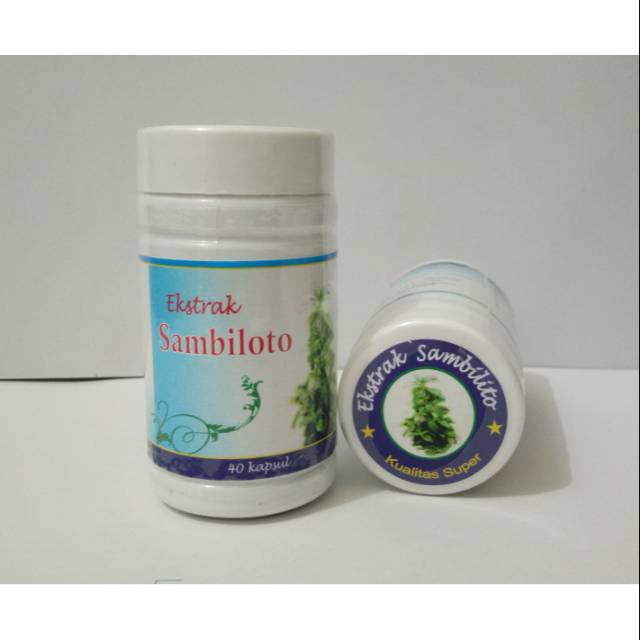 KAPSUL EKSTRAK SAMBILOTO