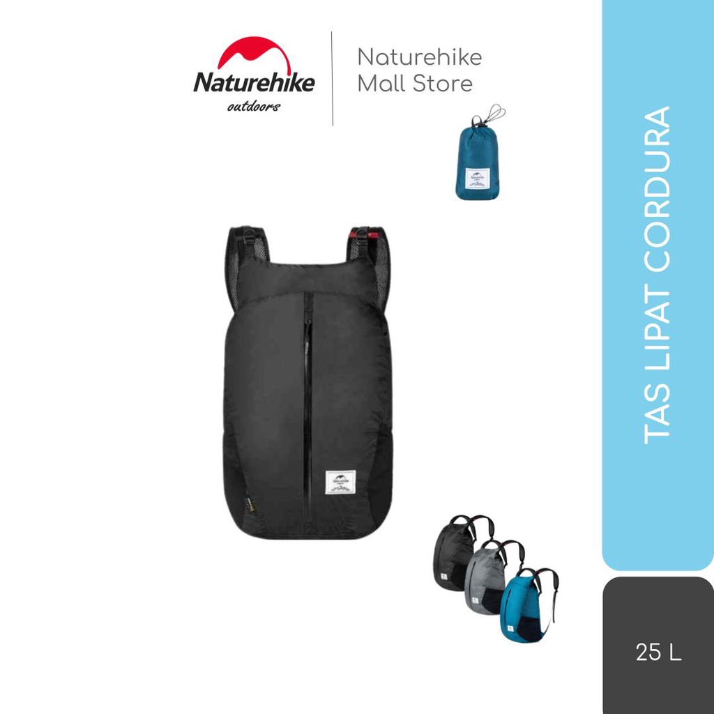 TAS LIPAT WATERPROOF CORDURA 25L NATUREHIKE NH18B510-B ANTI AIR UL
