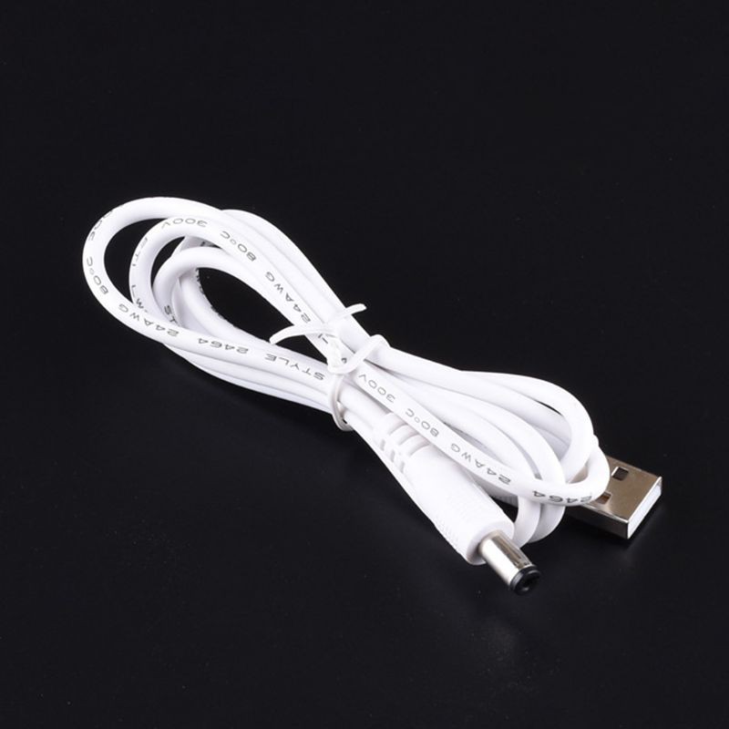 Vivi Kabel Adapter Power Supply Usb Male Ke Dc 5.5x2.1mm Dc5V