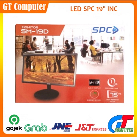 MONITOR LED SPC SM-19HD 19 Inch VGA HDMI Garansi Resmi