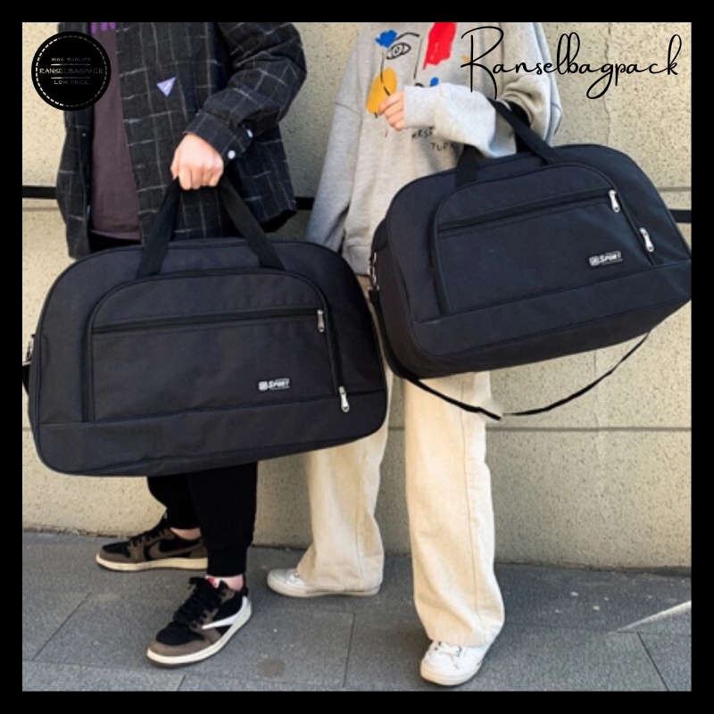 Tas Pakaian Travel Travelling Mudik Bag Jumbo Kapasitas Besar Korean Stylish Multifungsi Duffle Baru Kualitas Import Lokal Original Pria Wanita Cewek Cowok Laki Laki Perempuan Terbaru 2022