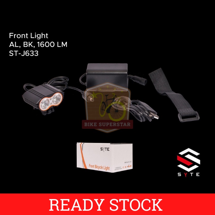 Lampu Depan Sepeda Syte ST-J633 1600 Lumen