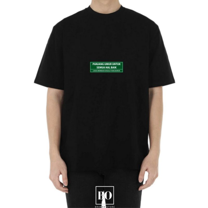 Kaos aktivis panjang umur untuk semua hal baik T-shirt panjang umur hal hal baik