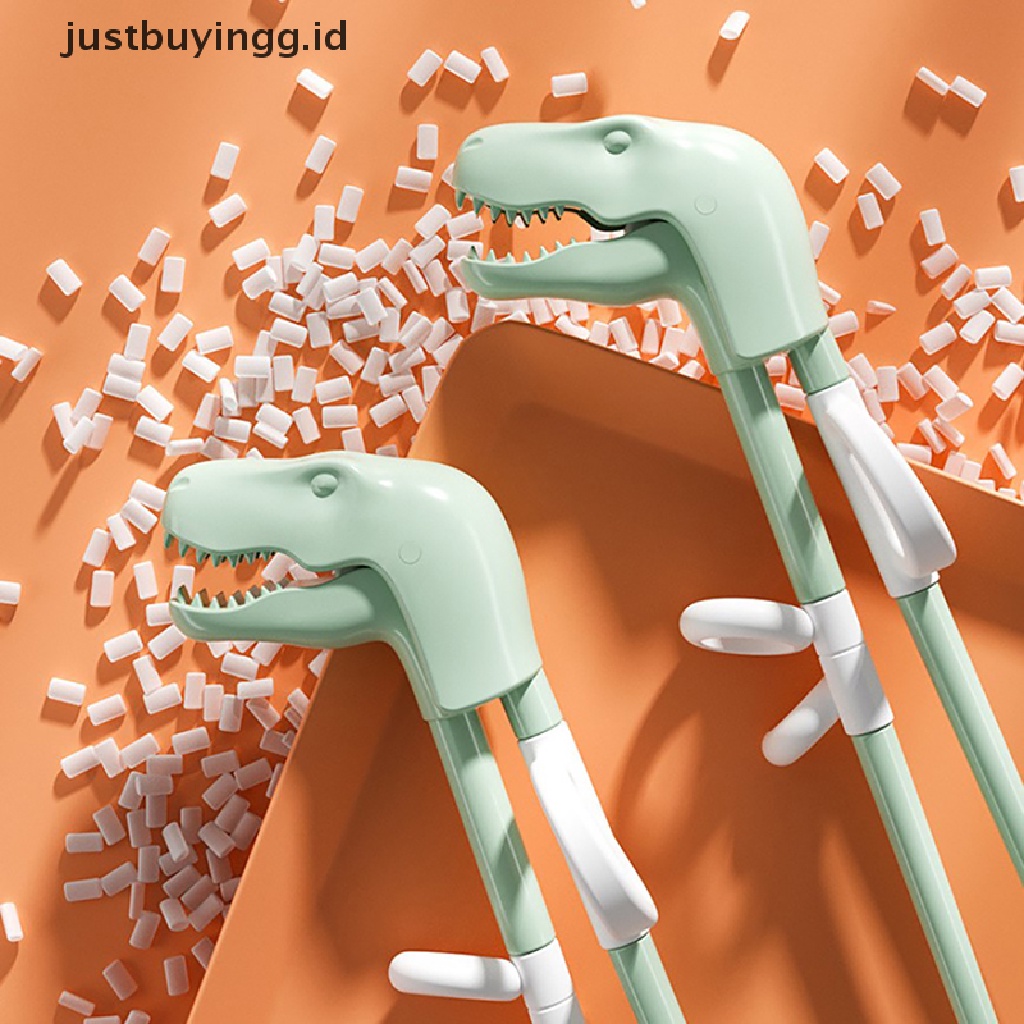 (Justbuyingg.Id) Sumpit Motif Dinosaurus Untuk Latihan Makan Anak