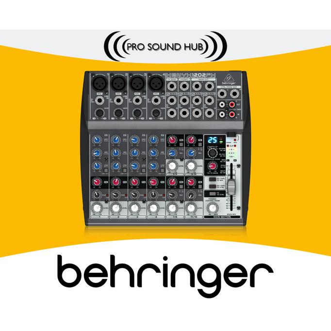 Mixer Behringer Xenyx 1202Fx 12 Input 4 Channel Original Bergaransi Paling Dicari
