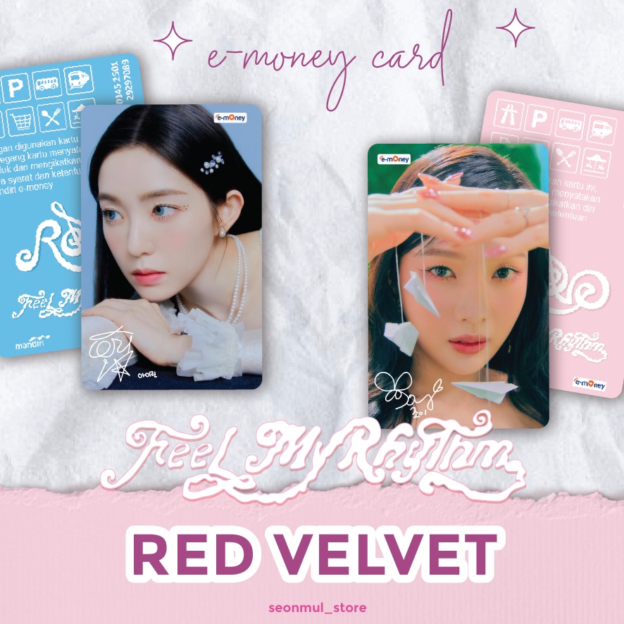 [READY STOCK] EMONEY BRIZZI FLAZZ TAPCASH RED VELVET THE REVE FESTIVAL 2022 FEEL MY RYTHM / RV FEEL THE RHYTHM