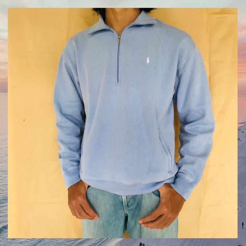 Thrift Crewneck Half Zipper Ralph Lauren Golf