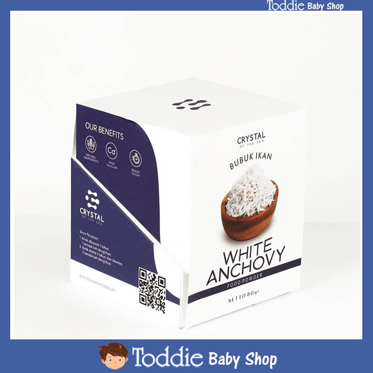 

Crystal of the Sea White Anchovy Food Powder 80gr
