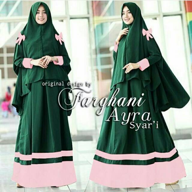 FC Aida Syari'i / hijab Syari kekinian (4 pilihan warna)