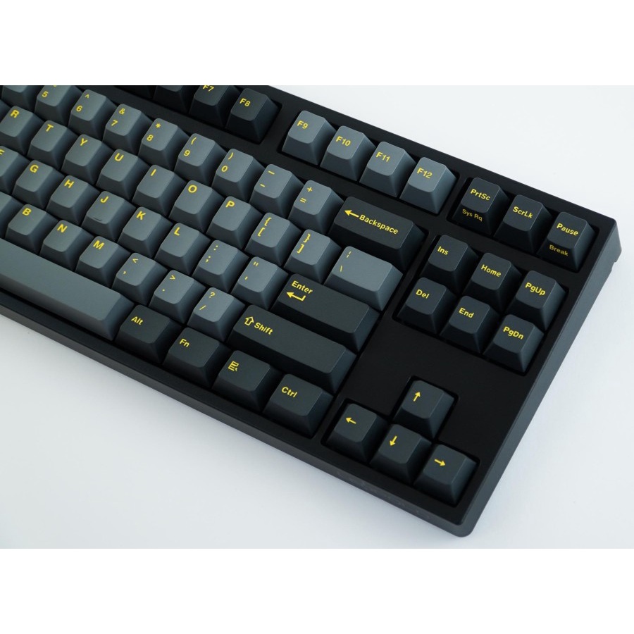 Leopold FC750R Ash Yellow PD TKL Double Shot PBT Mechanical Keyboard