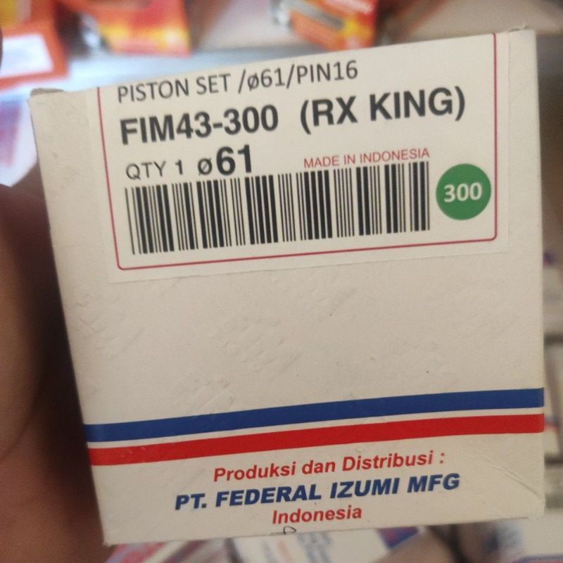 Piston Kit FIM RXKing RX King FIM43 OS 50/75/100/125/150/175/200/250/300/400-os.300 (61)
