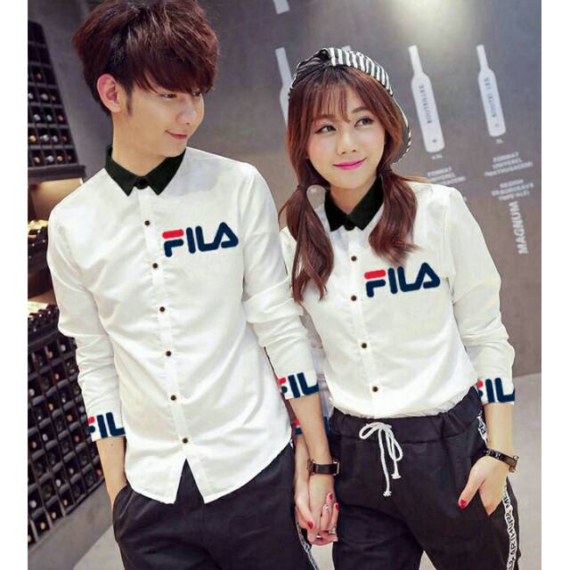 COUPLE KEMEJA FL / KEMEJA COWOK DAN CEWEK