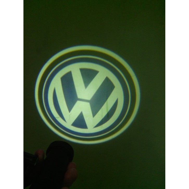 Lampu Proyektor Logo Pintu VW